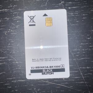 SMART CARD MUTOH VJ-Msink3A Black